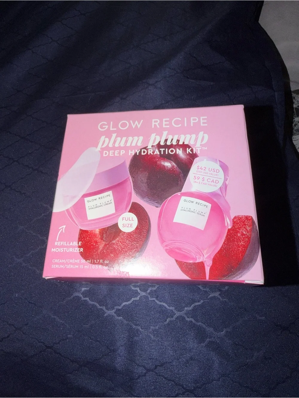 Glow Recipe Plum Plump Deep Hydration Kit — Pink